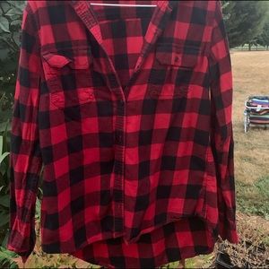 red and black flannel